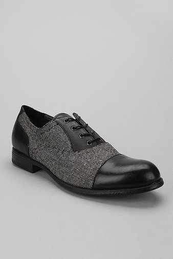 Men's Ben Sherman tweed and leather cap toe of awesomeness