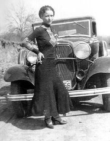 Bonnie Parker wants to know where the hell her trumpet skirts are, it's time for a new one.