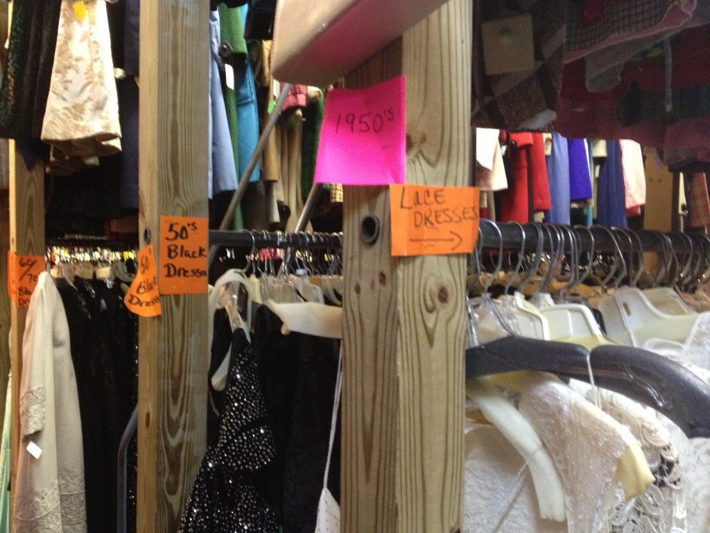 Navigation system at Chelsea Costumes