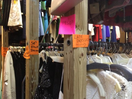 Navigation system at Chelsea Costumes