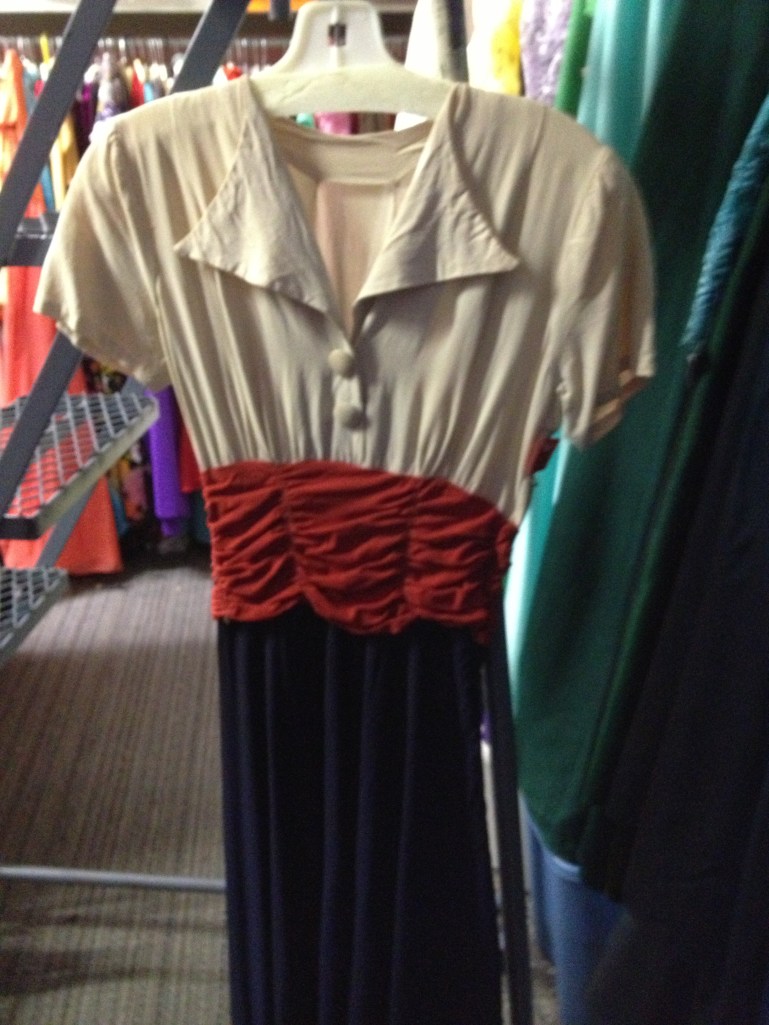 Lovely dress at Chelsea Costumes