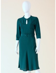 Laura Keat's dress, the "Savoy Ballroom Kleid" - Laura has it in red, but I love the teal.  I CAN HAZ?