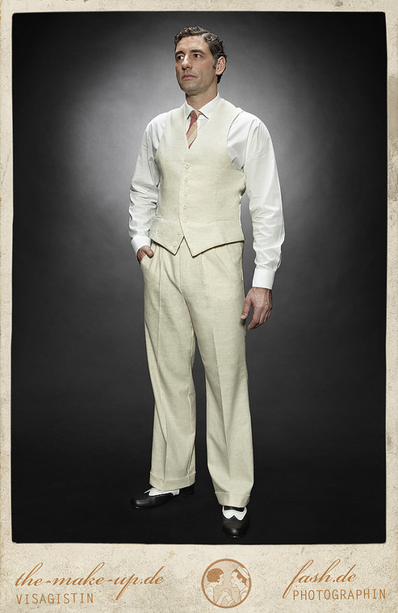 Casablanca linen vest and pants