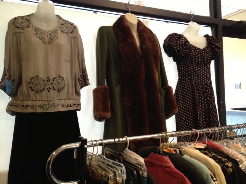 Goodies from The Cleveland Shop on display.