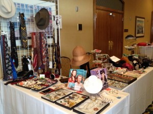 The accessories display from The Cleveland Shop.