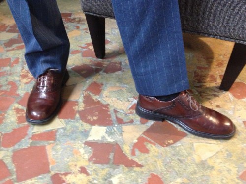 Skyler's shoe acquisition for the day