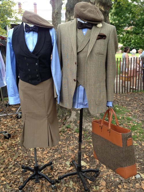 Hers and his, at the Prohibition Clothing Company