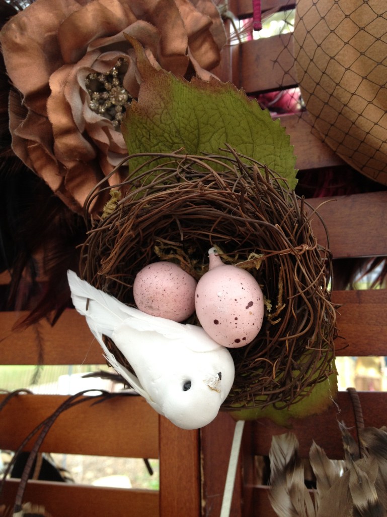 If you've ever wanted to put a bird's nest on your head....don't lie!  At Dora Marra