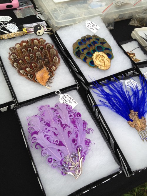 Feather curls at MA's Mad House of Adornment