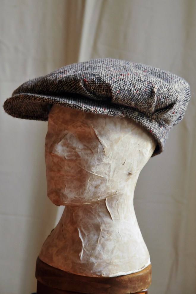 The Aviate - 1920's reproduction one piece 8 plaited cap