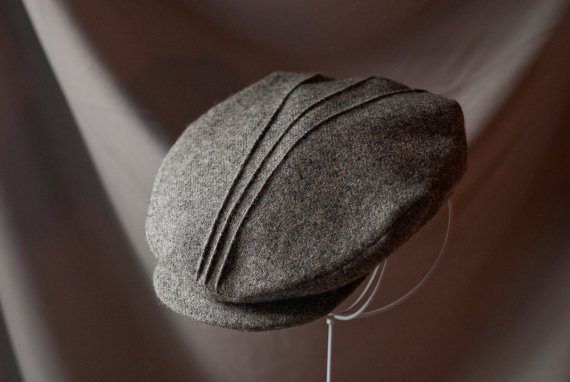 The Chamois - 1919 Reproduction 2 piece crown with 3 top pencil seams JUST GORGEOUS!