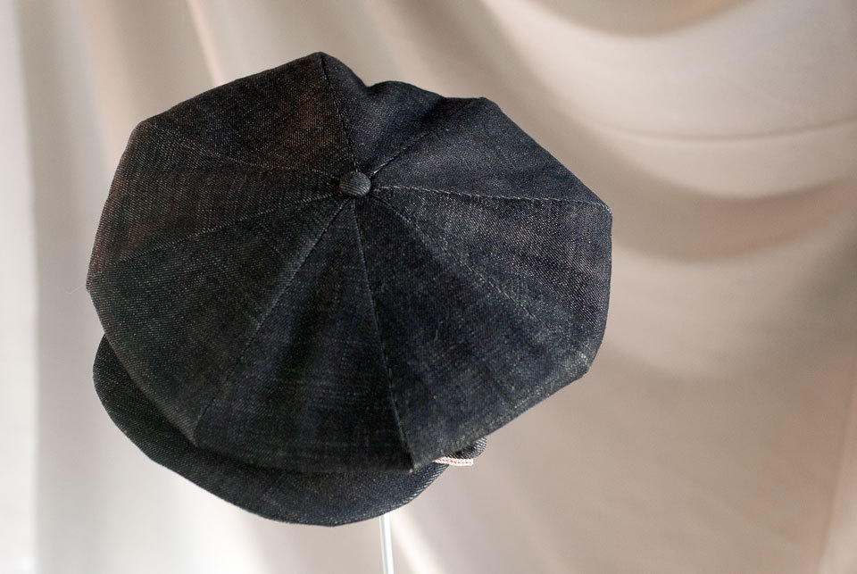 The Redline - 8/4 crown cap in denim