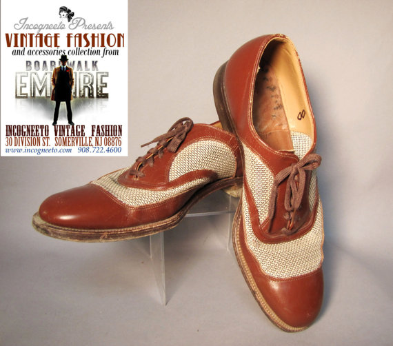 This size 8 pair was on Boardwalk Empire.