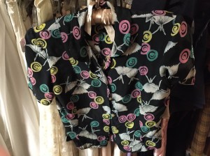 1940's rayon blouse at Sweet Lorain