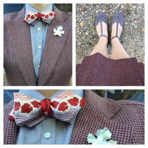 One of my favorite outfits from last year's OcTieBer.