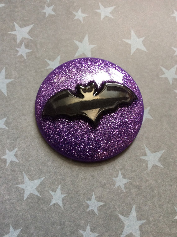 Because sometimes you need to be purple glitter Batman/Batwoman.