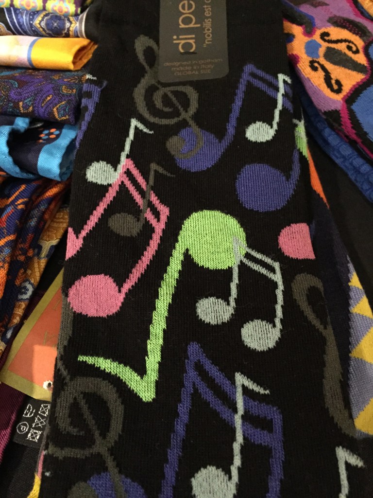 I adore these socks from Victor's booth!